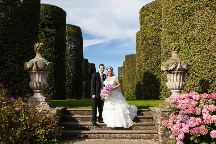 Bride & groom portrait