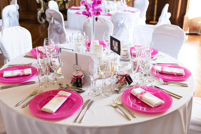 Arley Hall wedding breakfast