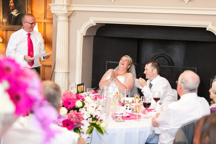 Wedding breakfast speeches