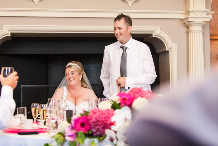 Wedding breakfast speeches