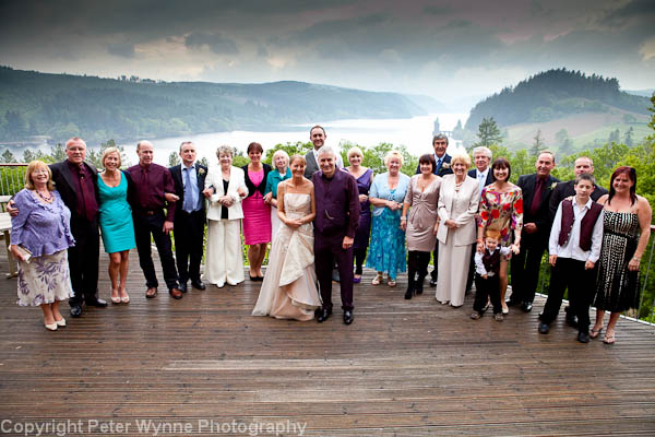 Lake Vrynwy Hotel Wedding Photographer