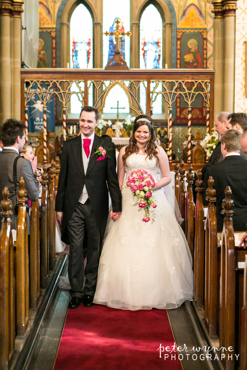 Walking down the aisle