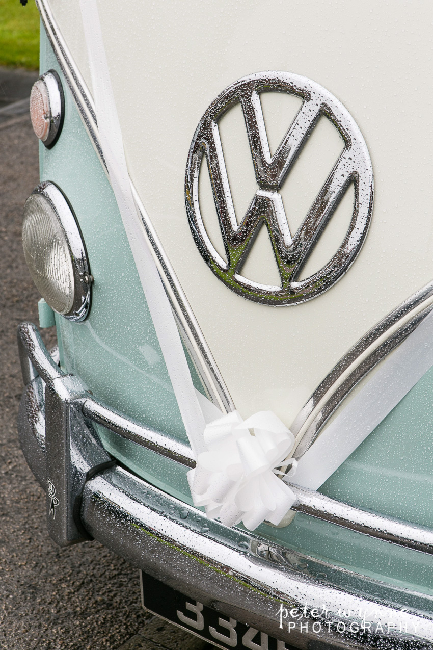 Wedding camper van