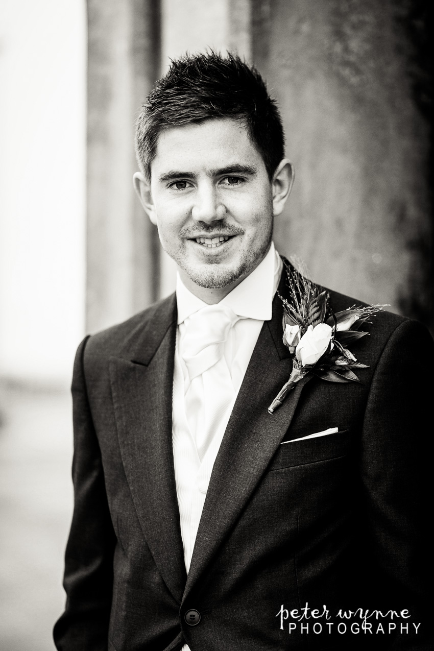 Groom portrait