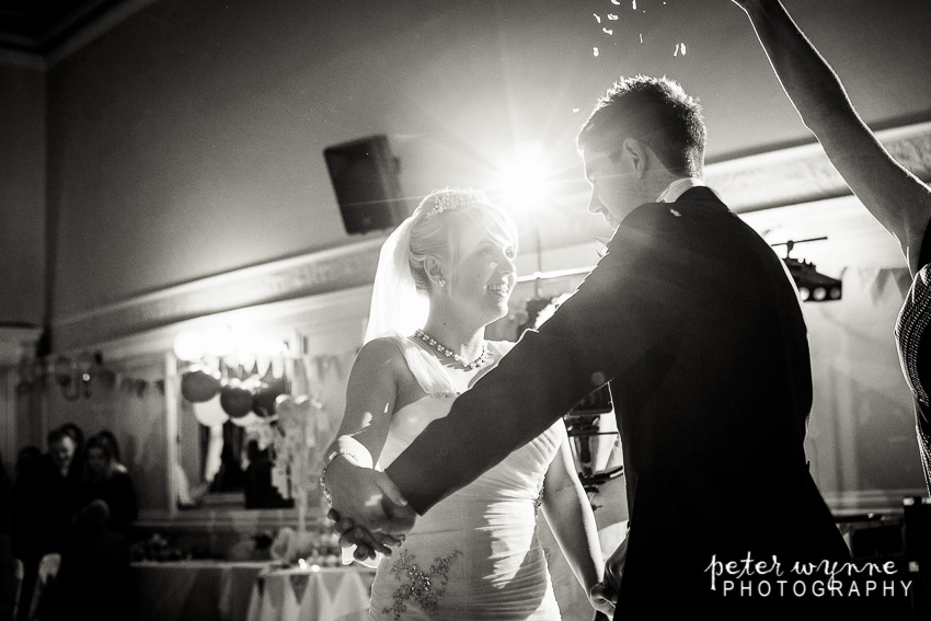 Bride and Groom first dance