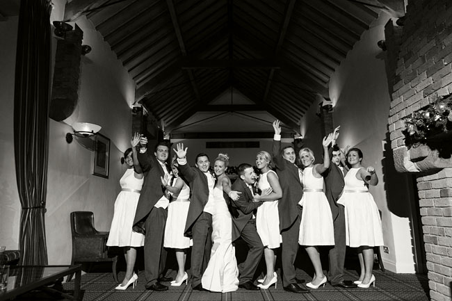 Bridal party fun