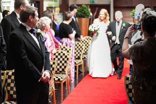 Ceremony at Queens Hotel Chester