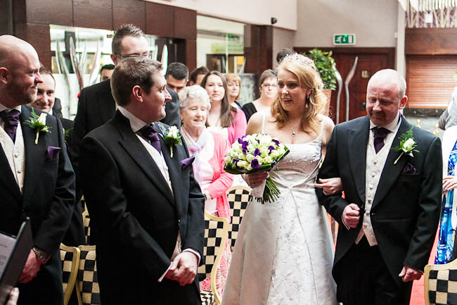 Ceremony at Queens Hotel Chester