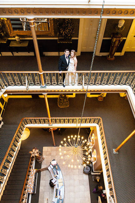 Staircase at Queens Hotel Chester