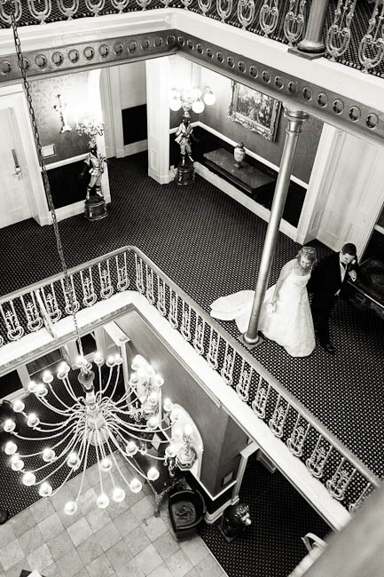 Staircase at Queens Hotel Chester