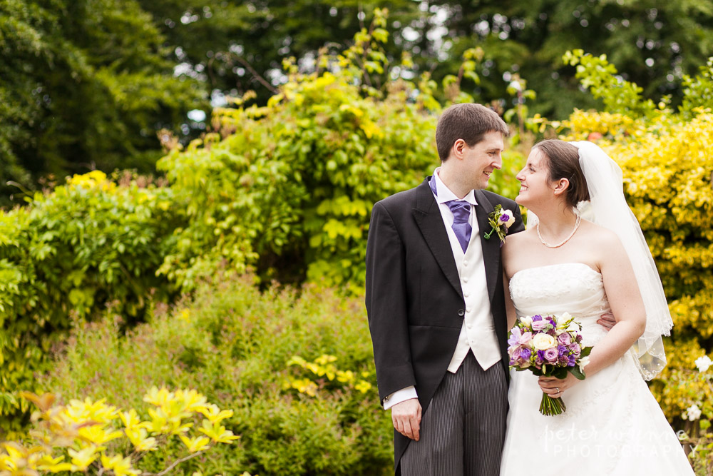 Bride & groom portrait