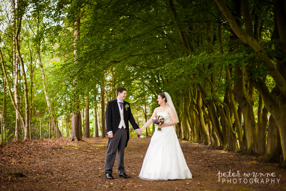 Bride & groom portrait