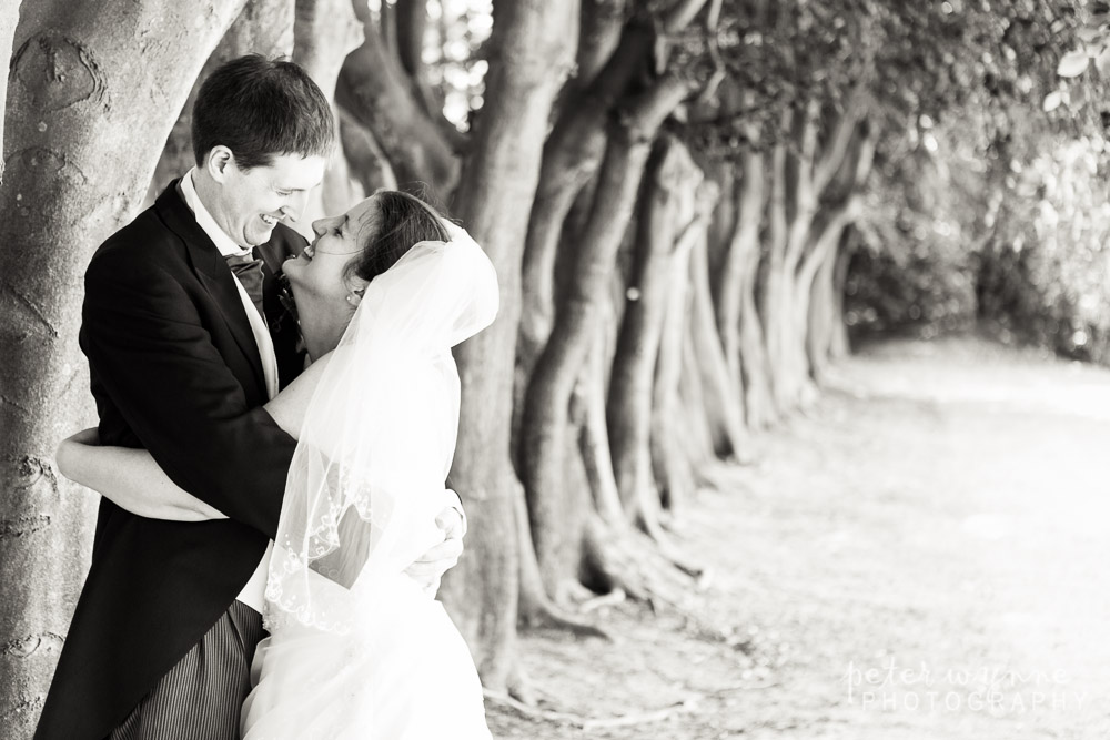 Bride & groom portrait