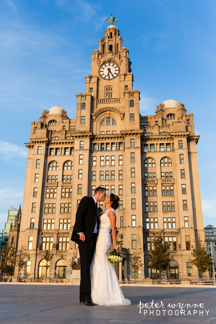 Royal Liver Building wedding photographer