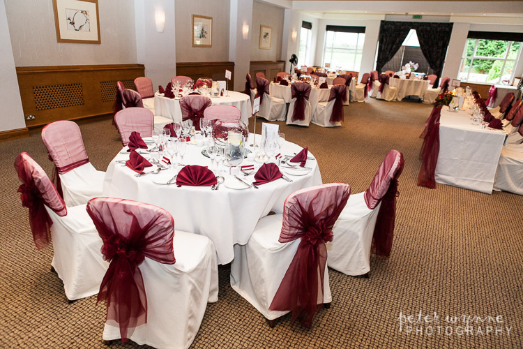 Thorton Hall wedding reception